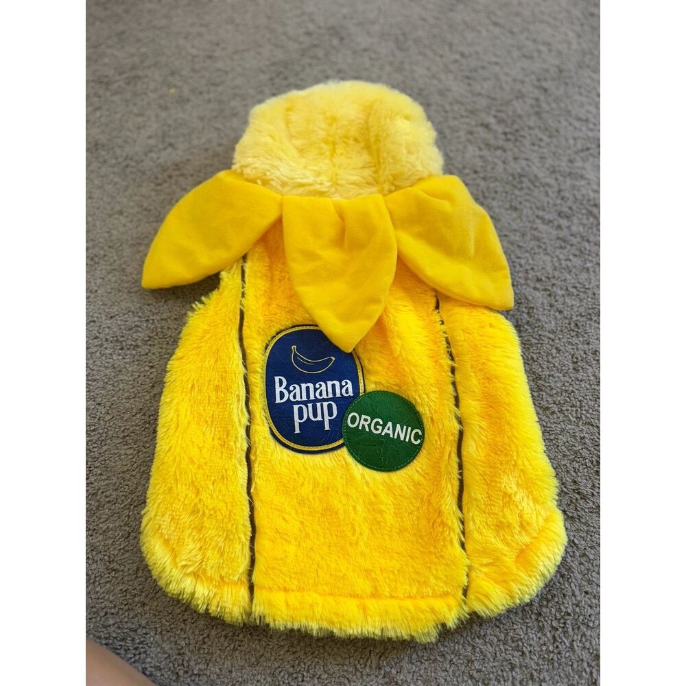 Pupcrew Banana Pup Dog Banana Costume Size Large